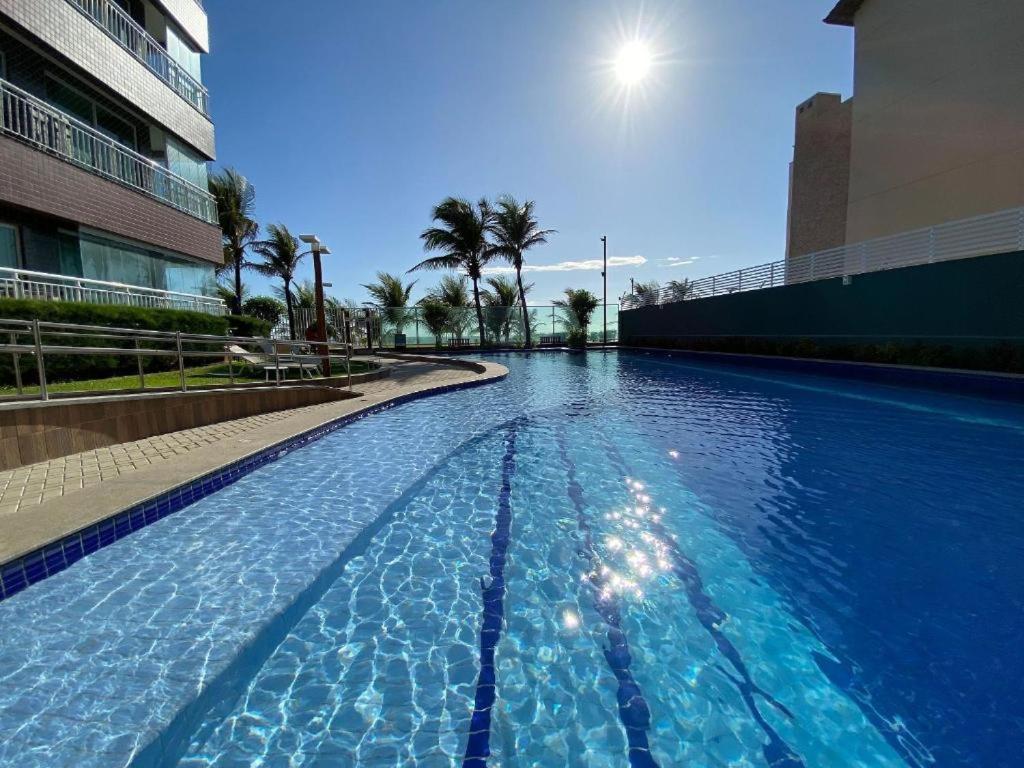 Apartamento No Porto Das Dunas - Beach Way فورتاليز المظهر الخارجي الصورة